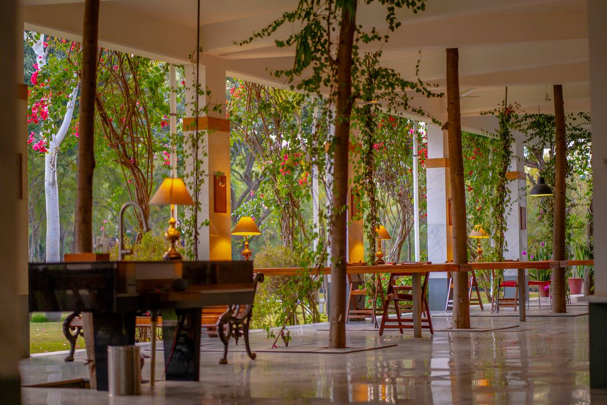 Dining pavilion — the design philosophy